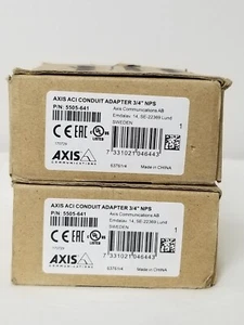 BRAND NEW  AXIS ACI 3/4" NPS - camera housing conduit adapter BRAND NEW - Picture 1 of 8