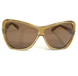 Vintage Silhouette Sunglasses Mod 626 Clear Brown Cat Eye Wrap with Brown Lenses - Picture 1 of 8