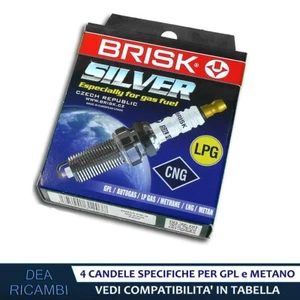 6 Candele Gas GPL Metano per OPEL VECTRA C (Z02) 2.8 V6 Turbo 2005-2008 ER15YS-9 - Imagen 1 de 4