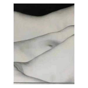 Schwarz & Weiß Ölgemälde Akt Bodyscape Verlegung signierte Lanze V: 2-39 auf Leinwand - Bild 1 von 4