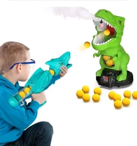 Movable Dinosaur Shooting Toys for Kids 3 4 5 6 7+ Years, T-Rex Target Mist - Picture 1 of 9