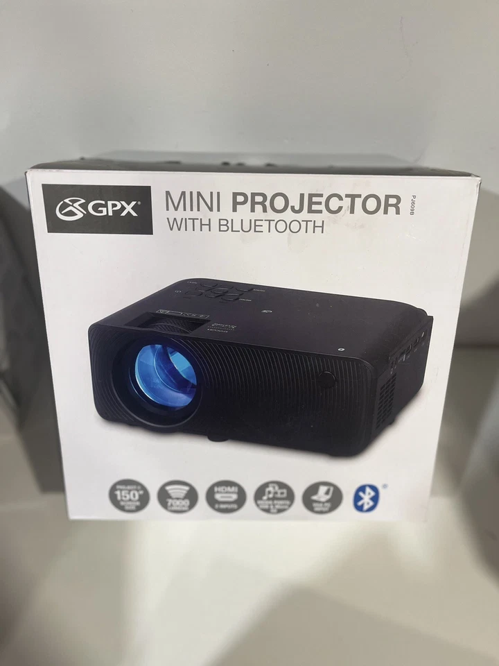 GPX PJ300B Mini Projector with Bluetooth - Image 1 of 1