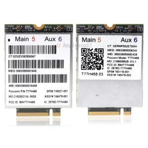 HP LT4211 gobi 4G HSPA+LTE M.2 WWAN Wifi Card  Adapter SPS 793116-001 T77H468 - Picture 1 of 8