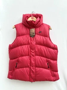 Vintage Nike 550 Duck Down Gillet Vest Body Warmer Pink 336984 - 20/22 2XL BNWT - Picture 1 of 21
