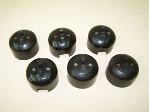 Vintage Bakelite Surface Mount Toggle Switch Art Deco Loft - Picture 1 of 1