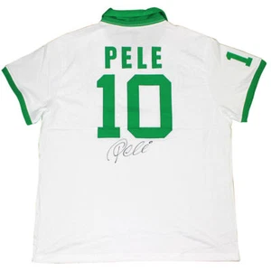 Pele signiert New York Cosmos Throwback weißes Trikot Autogramm Steiner COA Fußball - Bild 1 von 5