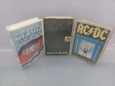 AC/DC  orig Cassette tape INDIA indian version diff Collector Auction RARE !!! - Image 1 of 4