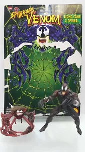 Spider-Man Venom Along Came a SPIDER CARNAGE Figures Toy Biz 1997 - Picture 1 of 11