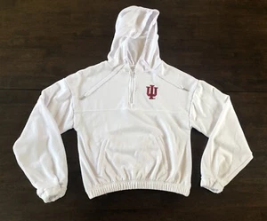 Indiana IU Hoosiers Zoozatz Top Corto Suave de Alta Calidad Sexy Sudadera con Capucha para Mujer XS - Imagen 1 de 7