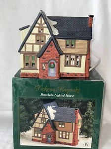 Dickens Heritage Heartland Valley Vilage Porcelain Lighted House - Picture 1 of 10