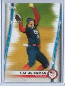 2020 TOPPS OLYMPICS CAT OSTERMAN CARD #9 ~ USA SOFTBALL 2021 ~ QTY ~ TEXAS - Picture 1 of 2