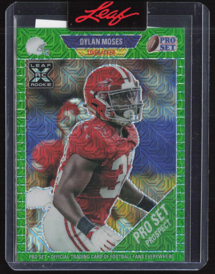 2021 Leaf Pro Set Unsigned Proof 1/1 Dylan Moses - Image 1 of 2