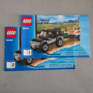 Lego City 60058 SUV With Watercraft, Jet Ski, Complete - Picture 1 of 4
