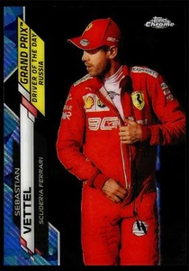 2020 Topps Chrome SAPPHIRE Formula 1 SEBASTIAN VETTEL #169 FERRARI - Picture 1 of 2