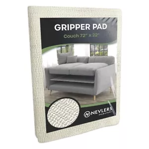 Nevlers Couch Grip Pad - 22" x 72" rutschfeste Couch Pad - leicht zu reinigen & zu trimmen - Bild 1 von 9