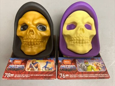 Лот из 2 игровых наборов Mega Construx Masters of The Universe He-Man & Trap Jaw НОВЫЕ - Изображение 1 из 3