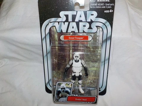 STAR WARS SCOUT TROOPER Action Figure Endor Raid MOC 2004 f3 Cover