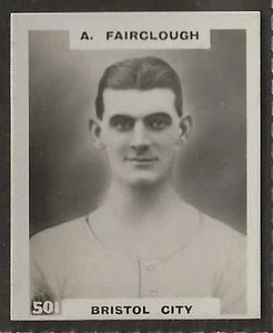 PINNACE FOOTBALL - PHOTO BACK - #0501 - BRISTOL CITY - A. FAIRCLOUGH  - Bild 1 von 2