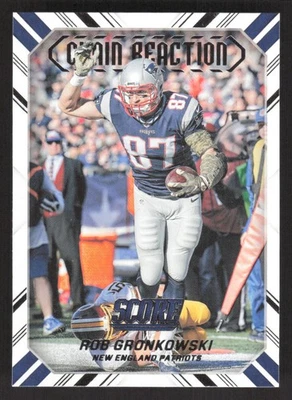 2016 Score #7 Rob Gronkowski Chain Reaction - Image 1 of 2