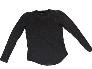 Veronica Beard Langarmshirt Damen Gr. XS grau - Bild 1 von 6