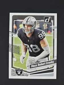 Panini Donruss 2023 - Variación de nombre completo Maxx Crosby #179 - Imagen 1 de 2