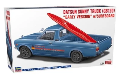 Hasegawa 1/24 Datsun Sunny Truck (GB120) Early Model with Surfboard Plastic Mode - Image 1 of 4