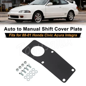 For Honda Civic Acura Integra 88-01 Metal Auto-Manual Shift Conversion Cover Kit - Picture 1 of 16
