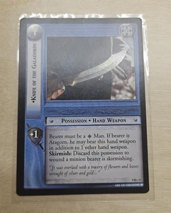 LOTR TCG Knife Of Galadhrim 9R+17 FOIL NM - Picture 1 of 3