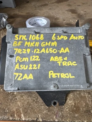 FORD BF FAIRMONT GHIA 6 SPEED AUTO ECU COMPUTER 7R29-12A650-AA - 72AA - STK 1068 - image 1 of 2