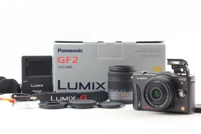 English OK [ w/ Box ] Panasonic LUMIX DMC-GF2 G VARIO 14-42mm 14mm lens - Image 1 of 4