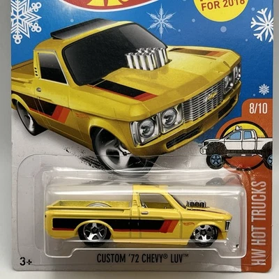 Nuevo para 2016 Hot Wheels 148/250 "Custom '72 Chevy LUV", tarjeta Target Snowflake Foto 1 de 4