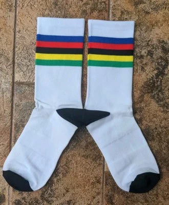 World Champion Cycling Socks, White  - Image 1 of 3