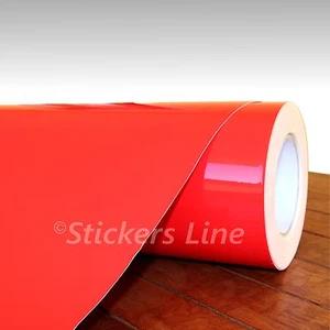 Rote Glänzende Folie Cm 25X75 Selbstklebend CAST Auto Motorrad Car Wrapping - Bild 1 von 1