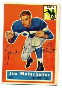 Jim Mutscheller signed autographed 1956 Topps Football card #72 - Picture 1 of 1