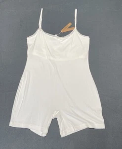 SKIMS Soft Lounge Lace Scoop Romper/Jumpsuit Sz 2X Marble OSFUL3081 Romantic - Picture 1 of 5