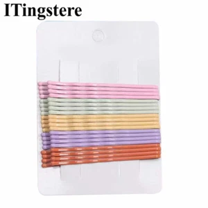 ITingstere 20pcs Hair Grips Clips Colorful Bobby Bun Waved Pins Slides - Picture 1 of 4