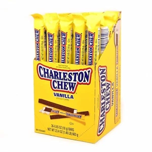 Charleston Chew .65 Oz. Bars, Vanilla, 36-Count Box - Picture 1 of 7