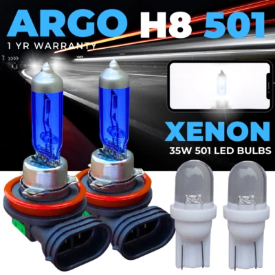 For Bmw 3 Series F30 Foglight Bulbs Super Bright White Xenon Fog Light Bulb 12v - Image 1 of 4