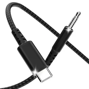 USB-C Aux Kabel Klinke 3,5mm Audio Adapter Samsung Huawei iPhone 15 16 Stereo - Bild 1 von 9