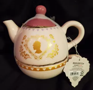 Set regalo teiera rosa Bridgerton - Foto 1 di 6