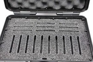 New Precut 19 Red Cinema Mini-mag foam kit fits your Nanuk 909 case - Picture 1 of 1