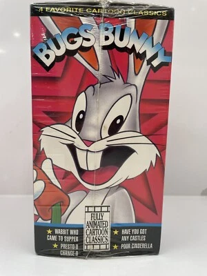 Wacky Toons 4-pack VHS set Tweety,Bugs Bunny,Duffy,Porky (NEW) - Image 1 of 4