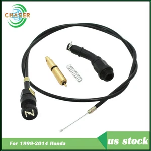 Fit For Honda Foreman 450 TRX450FE TRX450FM TRX450ES TRX450S Choke Cable&Plunger - Picture 1 of 7