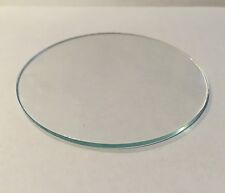 Clear Glass Disk (Glass Lens) cut to size between 3 inch through 5 inches