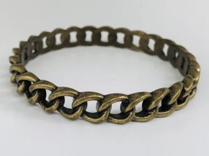 Viking style Brass bracelet 2 1/2 inches in diameter - Picture 1 of 5