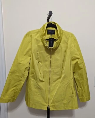 Lafayette 148 Women’s Plus Reva Couture Sugarcane Jacket Chartreuse Sz 20W $348 - Image 1 of 4