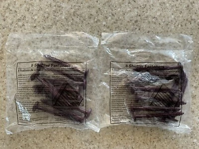 Sujetador de persiana de vinilo Spike Loks (2 paquetes de 8) 16 en total (3” de largo) Borgoña Foto 1 de 2