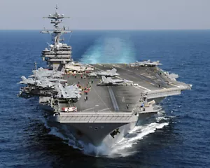 US Navy CVN-77 USS George H. W. Bush 2009-heute Foto (8" x 10") - Bild 1 von 1