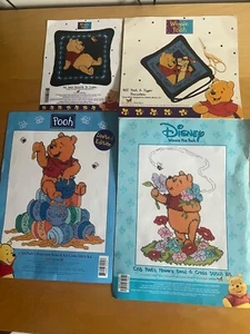 B21 B22 Cx4 CX6 Winnie the Pooh & Friends Various beads & cross stitch PATTERNS - Picture 1 of 13