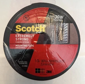 3M SCOTCH Double Sided Tape-Extremly Strong Mounting Tape (1”X400”) - Picture 1 of 2